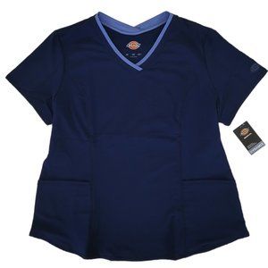 Dickies Scrub Top DK727 Navy Blue